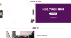 Desktop Screenshot of berkeleyiphonerepair.com
